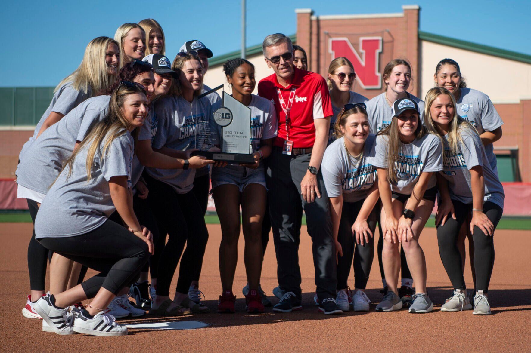 Nebraska softball watch party, 5.15